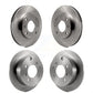 Front Rear Disc Brake Rotors Kit For 1999-2000 Hyundai Sonata K8-101302