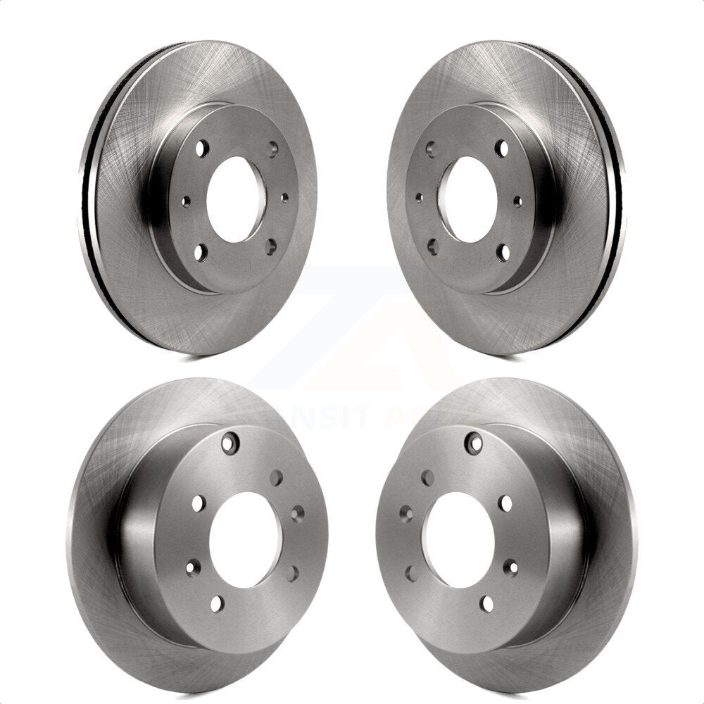 Front Rear Disc Brake Rotors Kit For 1999-2000 Hyundai Sonata K8-101302