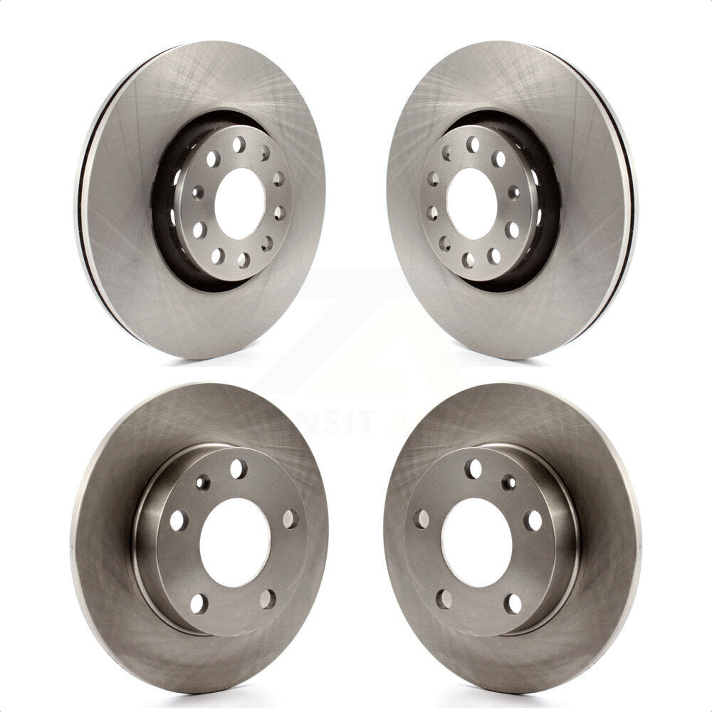 Front Rear Disc Brake Rotors Kit For 2002 Audi S4 K8-101304