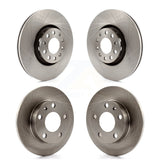 Front Rear Disc Brake Rotors Kit For 2002 Audi S4 K8-101304