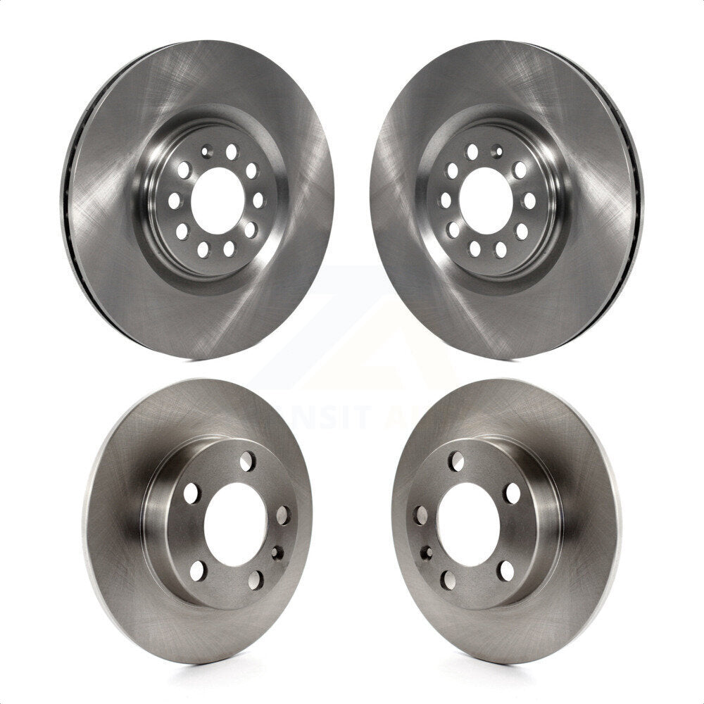 Front Rear Disc Brake Rotors Kit For 2000-2006 Audi TT K8-101306