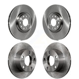 Front Rear Disc Brake Rotors Kit For 2002-2004 Audi A6 With 321mm Diameter Rotor K8-101312
