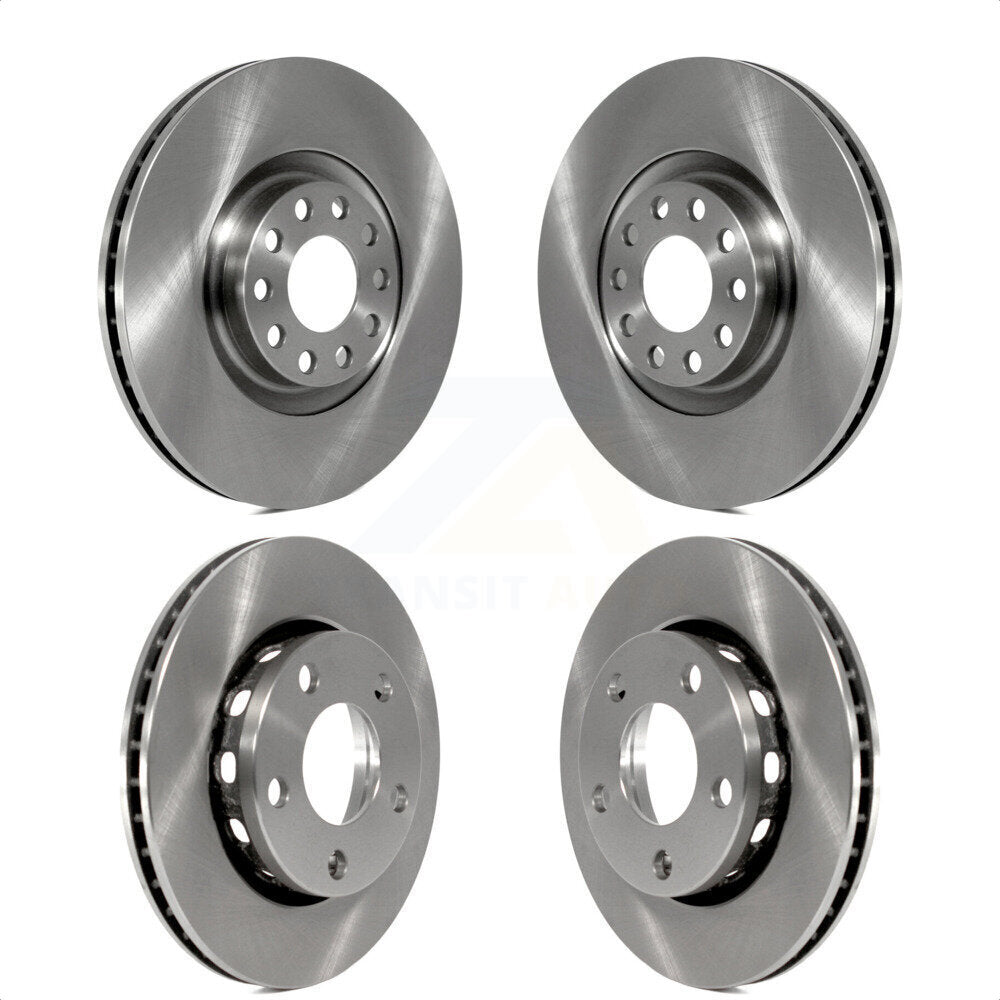Front Rear Disc Brake Rotors Kit For 2000-2001 Audi S4 K8-101315