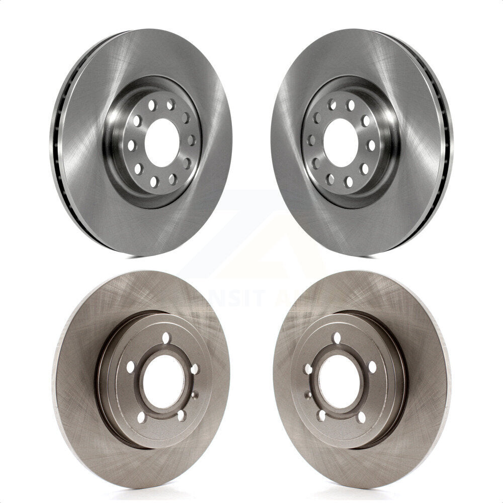 Front Rear Disc Brake Rotors Kit For Audi A4 Quattro K8-101316