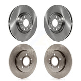 Front Rear Disc Brake Rotors Kit For Audi A4 Quattro K8-101316