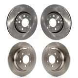 Front Rear Disc Brake Rotors Kit For Volvo S60 V70 XC70 S80 K8-101317