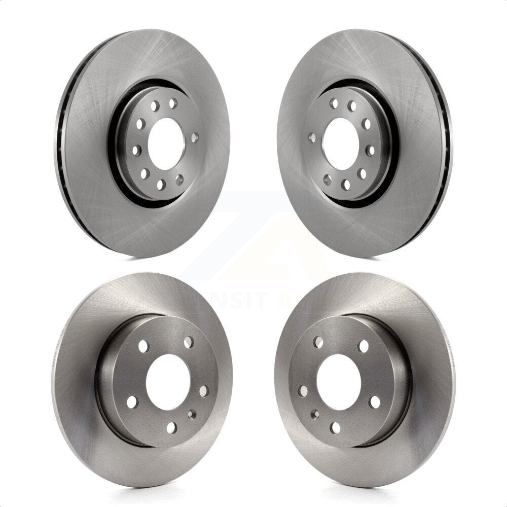 Front Rear Disc Brake Rotors Kit For 2008-2009 Saturn Astra K8-101319