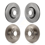 Front Rear Disc Brake Rotors Kit For 2000-2001 Saab 9-5 With 308mm Diameter Rotor K8-101320