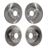 Front Rear Disc Brake Rotors Kit For Honda Civic Acura RSX K8-101321