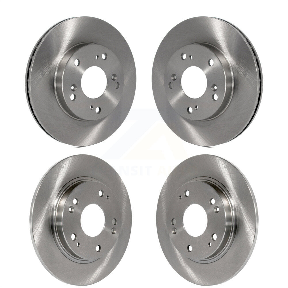 Front Rear Disc Brake Rotors Kit For 2011-2015 Honda CR-Z K8-101323