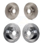 Front Rear Disc Brake Rotors Kit For 2002-2004 Honda CR-V K8-101325