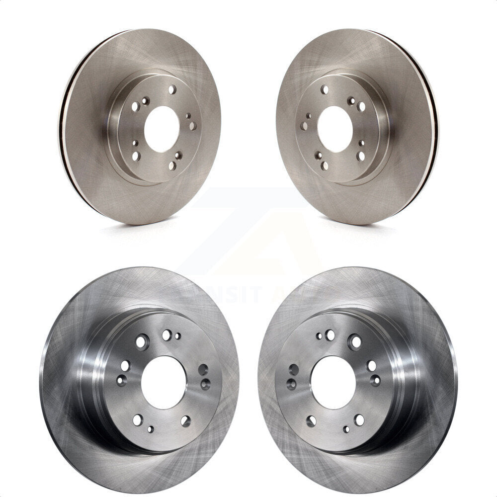 Front Rear Disc Brake Rotors Kit For 2002-2004 Honda CR-V K8-101325