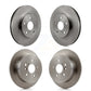Front Rear Disc Brake Rotors Kit For 2004-2010 Toyota Sienna K8-101329