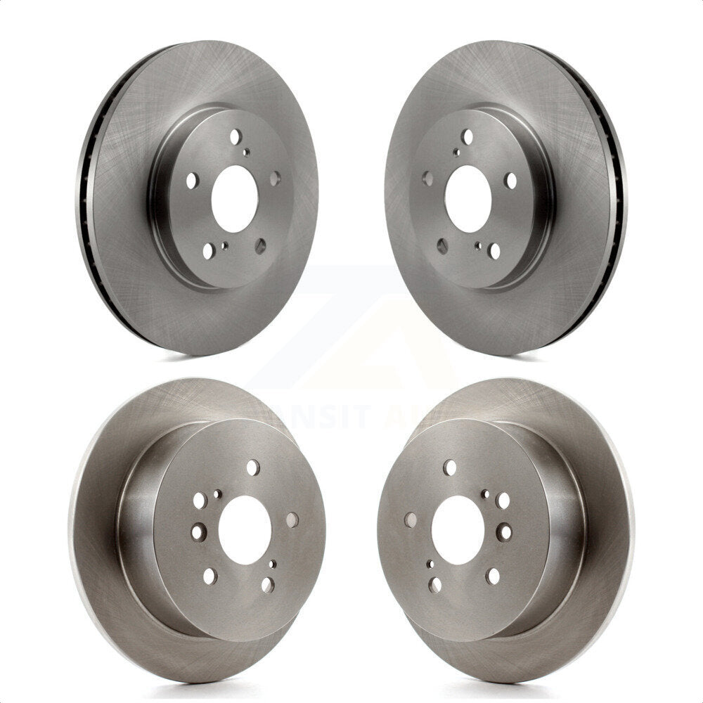 Front Rear Disc Brake Rotors Kit For 2004-2010 Toyota Sienna K8-101329
