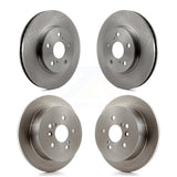 Front Rear Disc Brake Rotors Kit For 2004-2010 Toyota Sienna K8-101329