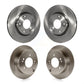 Front Rear Disc Brake Rotors Kit For 2010-2012 Kia Rondo K8-101334