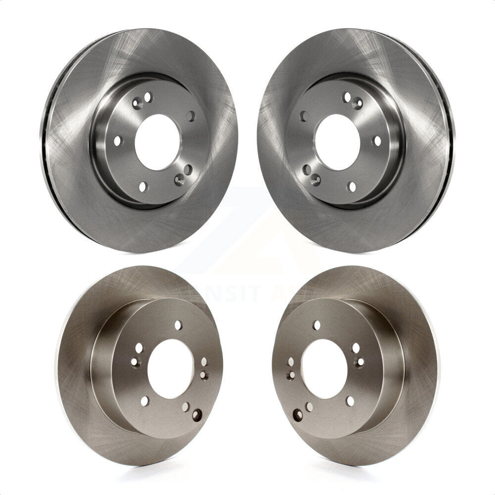 Front Rear Disc Brake Rotors Kit For 2010-2012 Kia Rondo K8-101334