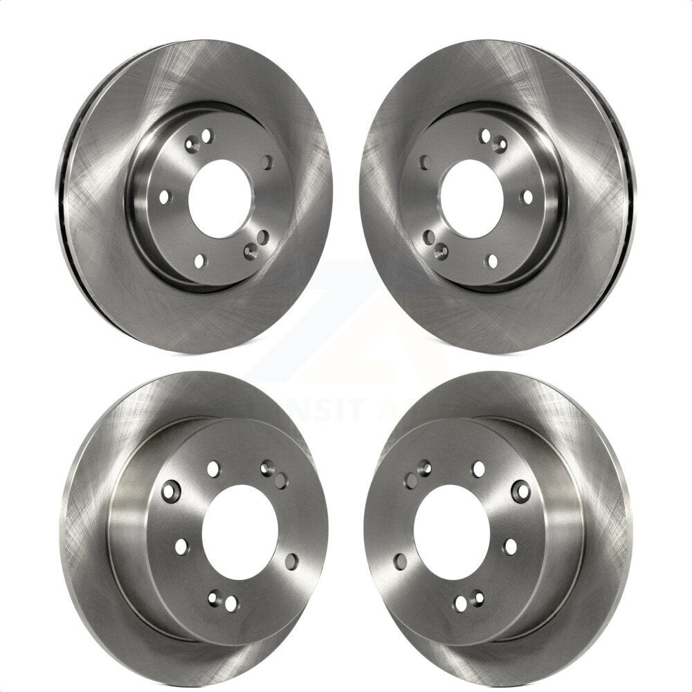 Front Rear Disc Brake Rotors Kit For 2012-2013 Kia Soul K8-101335