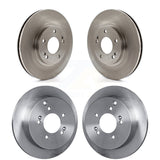 Front Rear Disc Brake Rotors Kit For 2001-2006 Hyundai Santa Fe With 294mm Diameter Rotor K8-101339