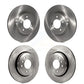 Front Rear Disc Brake Rotors Kit For BMW 330Ci 330i 330xi K8-101342
