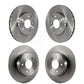 Front Rear Disc Brake Rotors Kit For 2003-2005 Mercedes-Benz C240 Wagon with RWD K8-101343