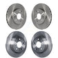 Front Rear Disc Brake Rotors Kit For Mercedes-Benz C230 C240 SLK230 C280 K8-101344