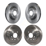 Front Rear Disc Brake Rotors Kit For Infiniti G35 Nissan 350Z INFINITI K8-101347