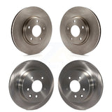 Front Rear Disc Brake Rotors Kit For Infiniti Q45 M45 INFINITI K8-101348