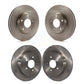 Front Rear Disc Brake Rotors Kit For Nissan Quest Pathfinder K8-101349