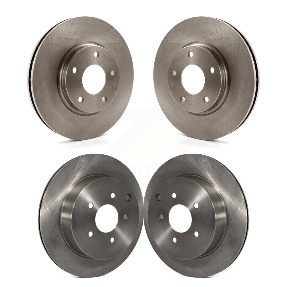 Front Rear Disc Brake Rotors Kit For Nissan Quest Pathfinder K8-101349