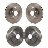 Front Rear Disc Brake Rotors Kit For Nissan Quest Pathfinder K8-101349