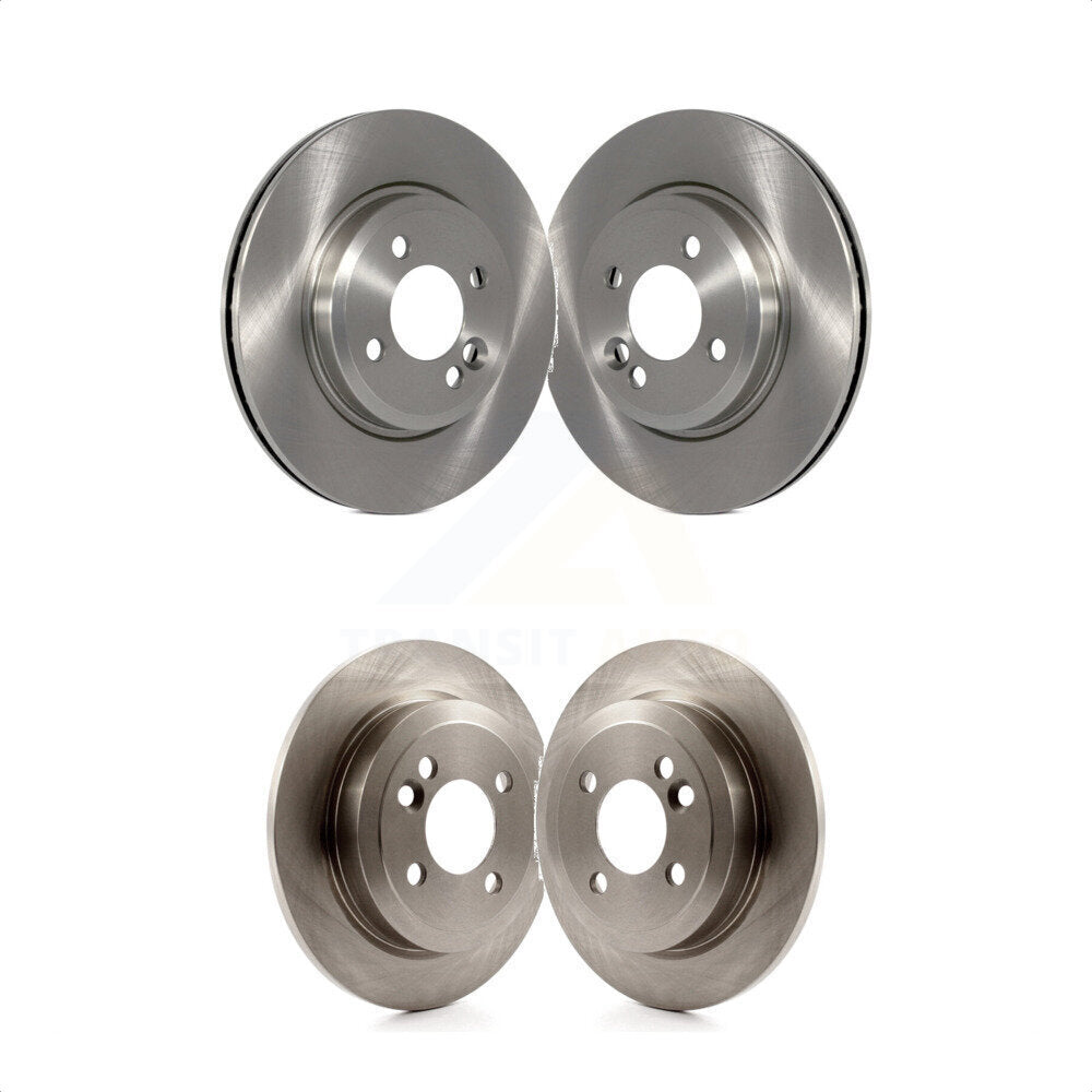 Front Rear Disc Brake Rotors Kit For 2002-2005 Mini Cooper With 276mm Diameter Rotor K8-101357