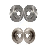 Front Rear Disc Brake Rotors Kit For 2002-2005 Mini Cooper With 276mm Diameter Rotor K8-101357