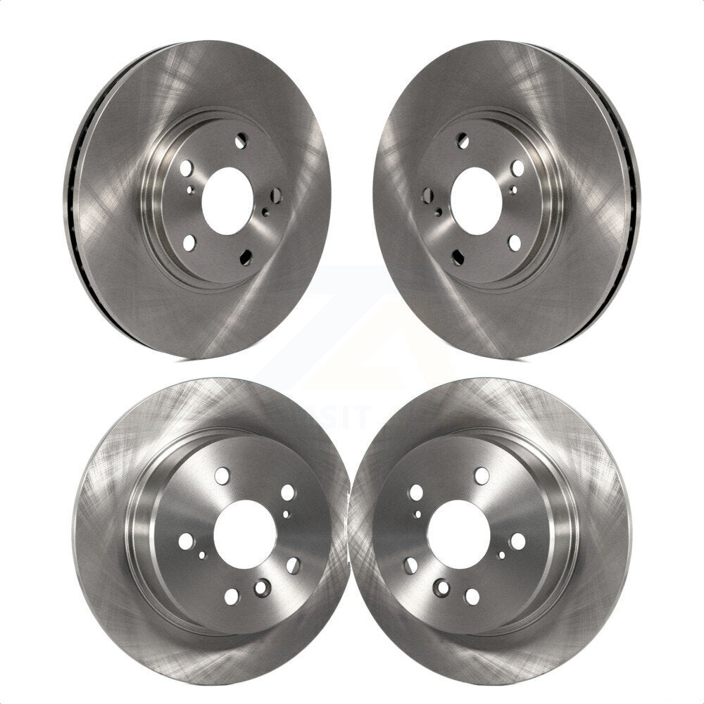 Front Rear Disc Brake Rotors Kit For 2001-2003 Toyota Highlander AWD K8-101359