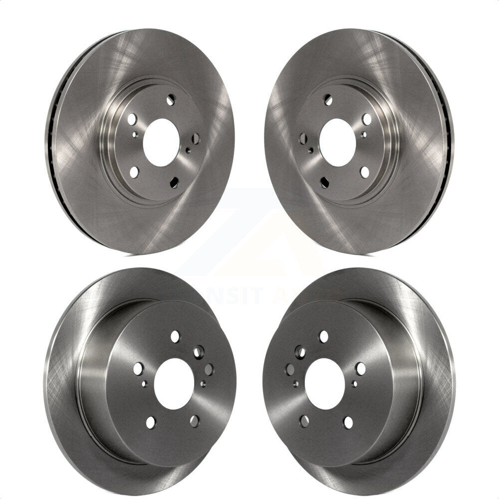 Front Rear Disc Brake Rotors Kit For Toyota Highlander K8-101360
