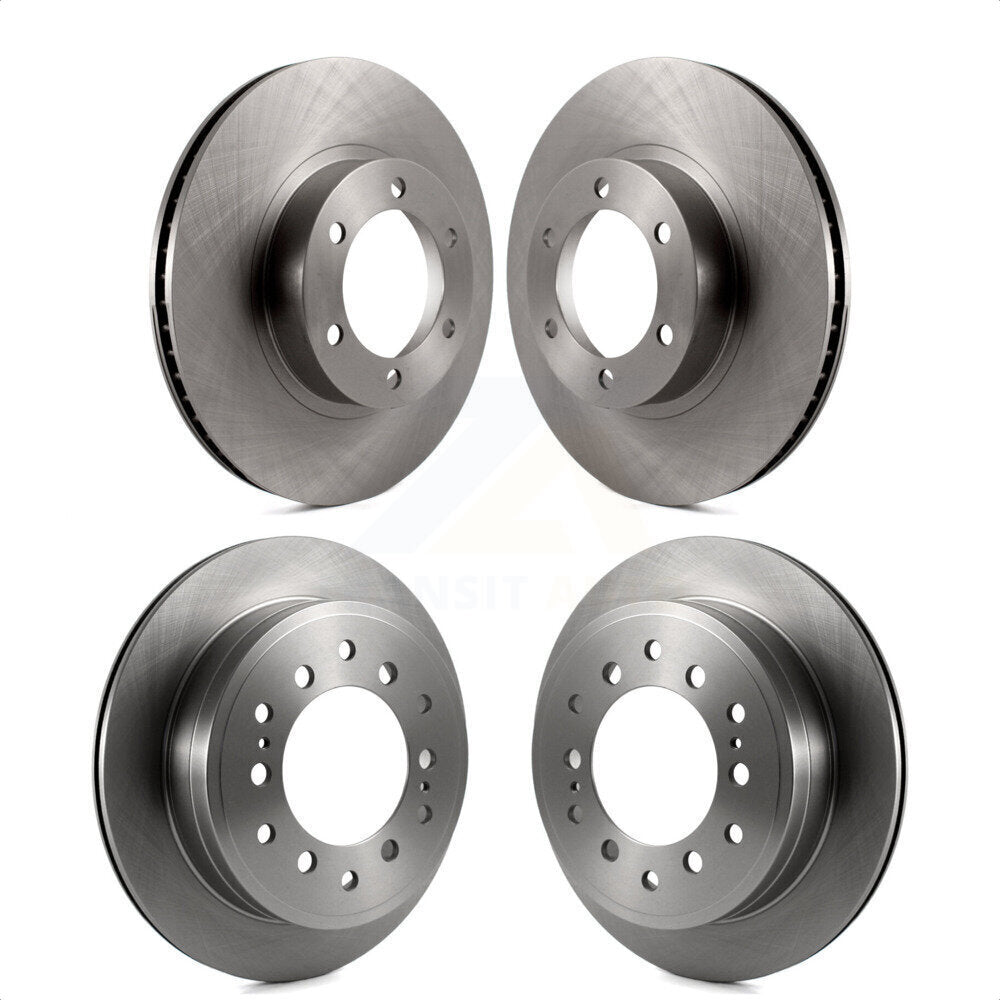Front Rear Disc Brake Rotors Kit For Toyota 4Runner Lexus GX470 K8-101361