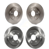 Front Rear Disc Brake Rotors Kit For Nissan TITAN Pathfinder Armada INFINITI QX56 K8-101365