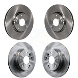Front Rear Disc Brake Rotors Kit For 2004-2005 Acura TL Automatic transmission K8-101367