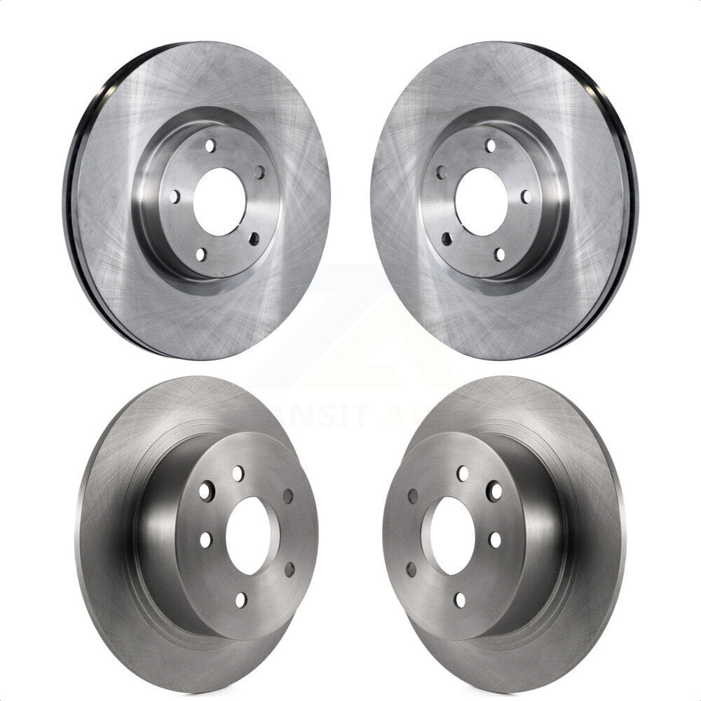 Front Rear Disc Brake Rotors Kit For Nissan Altima Maxima K8-101370