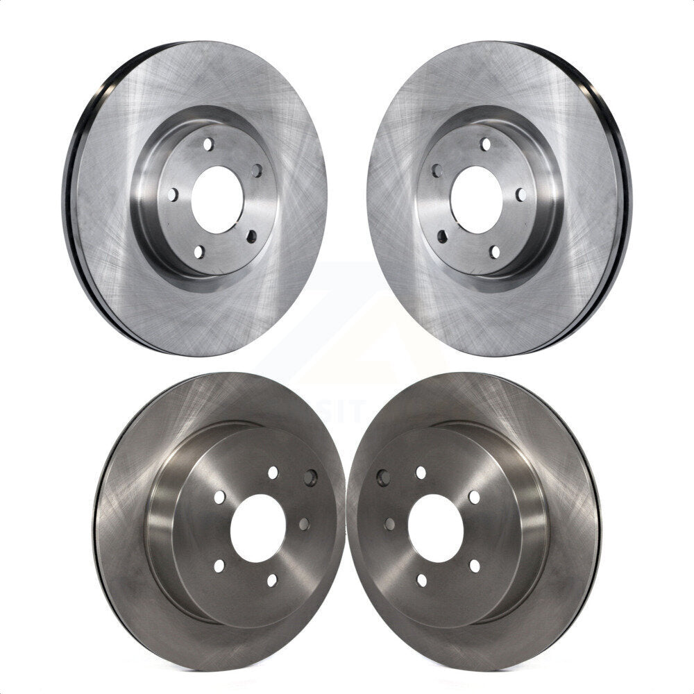 Front Rear Disc Brake Rotors Kit For Nissan Murano Infiniti FX35 FX45 INFINITI K8-101371