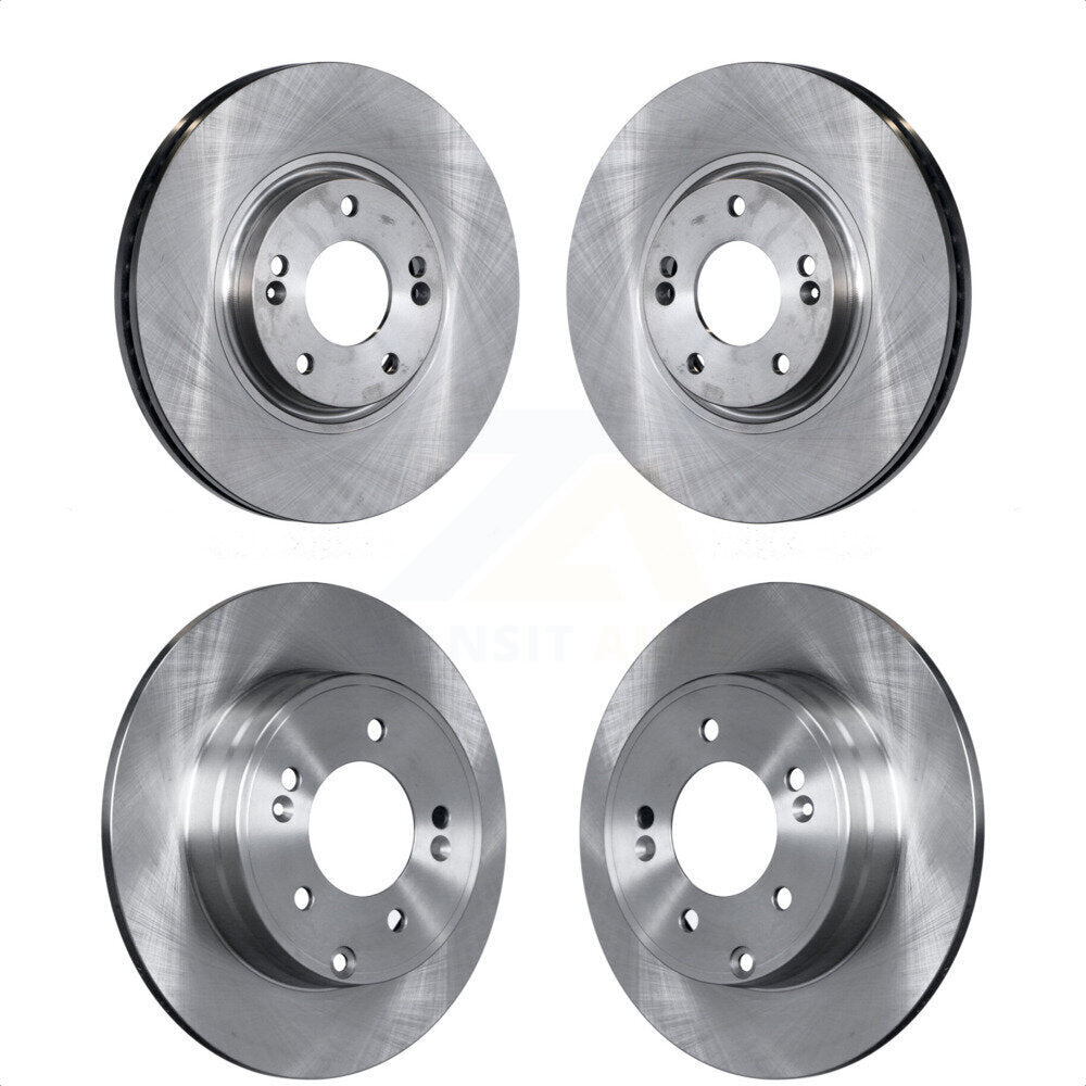 Front Rear Disc Brake Rotors Kit For 2010-2011 Hyundai Azera K8-101382