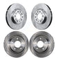 Front Rear Disc Brake Rotors Kit For Mazda 3 Sport K8-101383