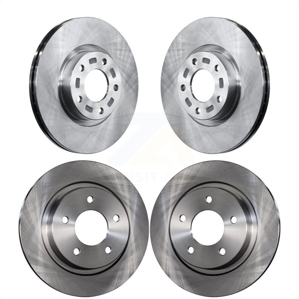 Front Rear Disc Brake Rotors Kit For Mazda 3 Sport K8-101383