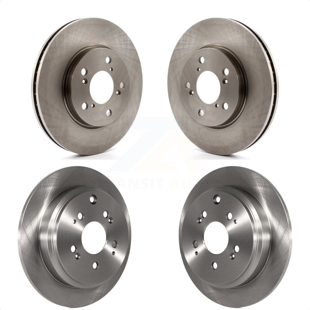 Front Rear Disc Brake Rotors Kit For 2005-2010 Honda Odyssey K8-101386