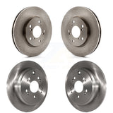 Front Rear Disc Brake Rotors Kit For 2005-2010 Honda Odyssey K8-101386