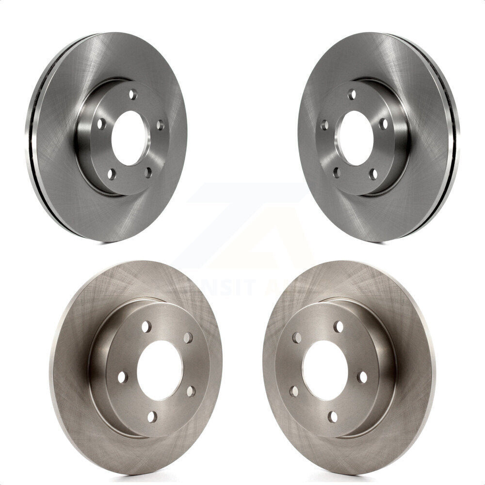 Front Rear Disc Brake Rotors Kit For Mazda 3 Sport K8-101389