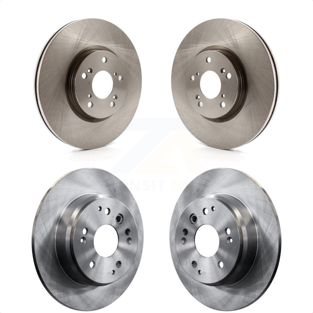 Front Rear Disc Brake Rotors Kit For Acura TL K8-101390