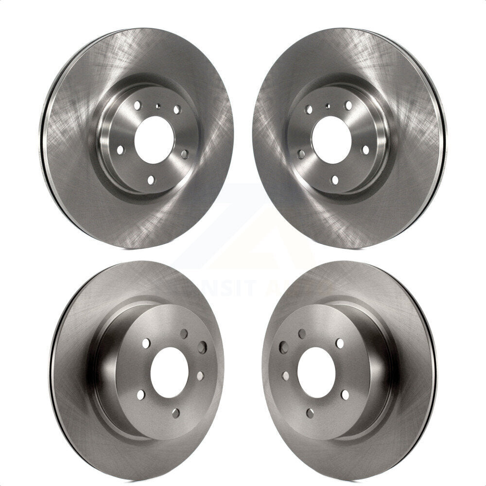 Front Rear Disc Brake Rotors Kit For Nissan INFINITI Maxima G37 G35 M35 350Z EX35 370Z G25 M45 Q40 QX50 EX37 K8-101393