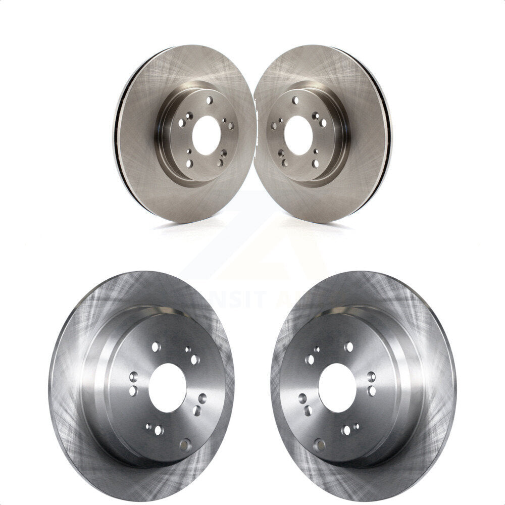 Front Rear Disc Brake Rotors Kit For 2005-2006 Honda CR-V K8-101395