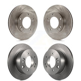 Front Rear Disc Brake Rotors Kit For 2003-2006 Kia Sorento K8-101398